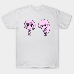 I draw chibi kaorin and sakaki / azumanga daioh T-Shirt